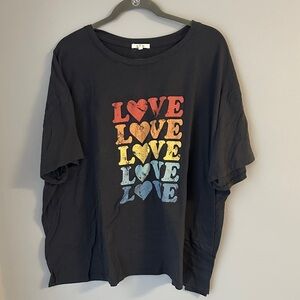 Maurices Black Love Graphic Tee